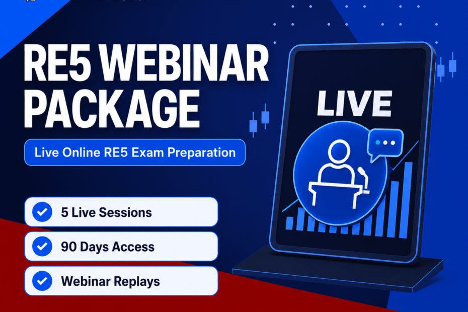 2026 re1 live webinar package | evening key individual classes