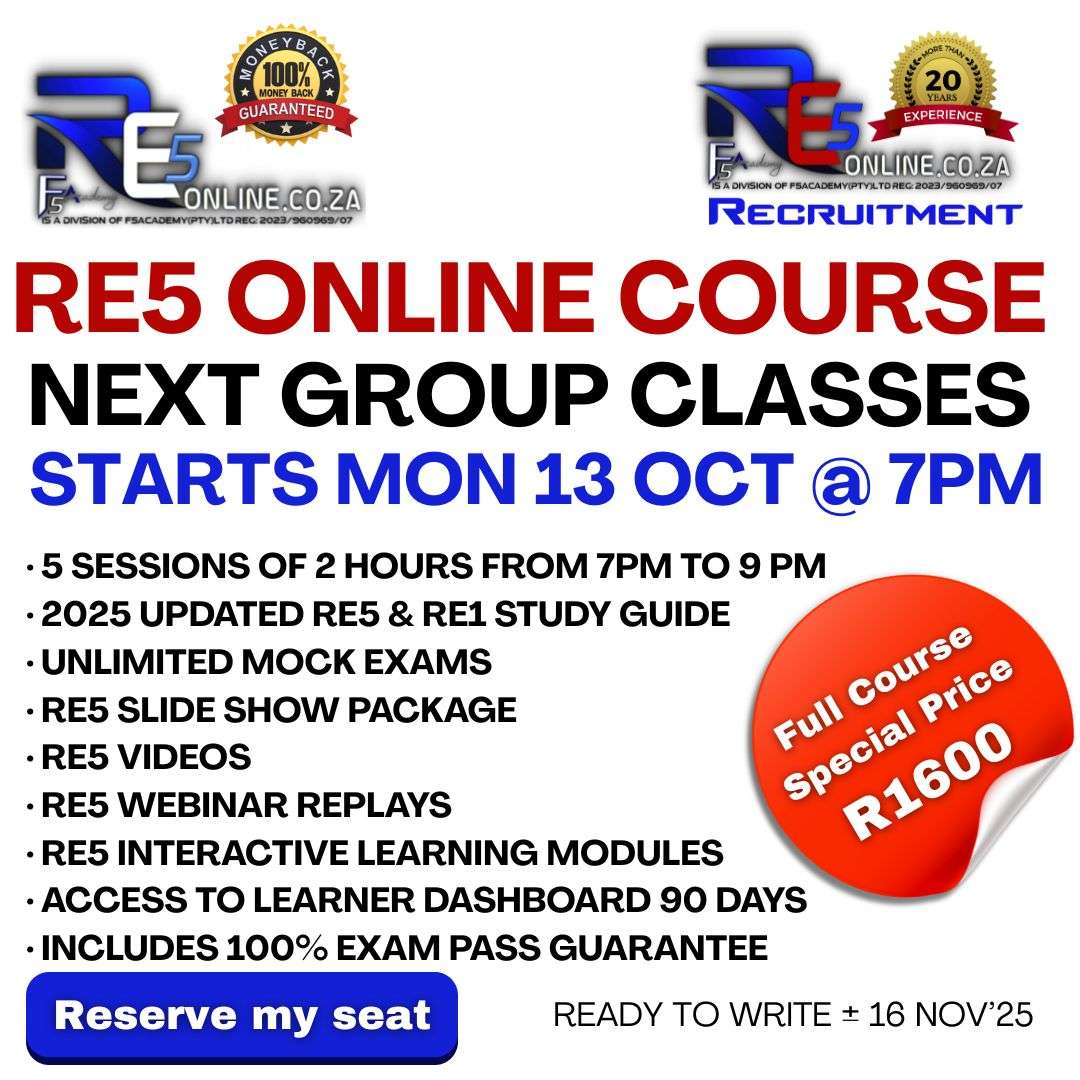 Re5 online course - october 2025