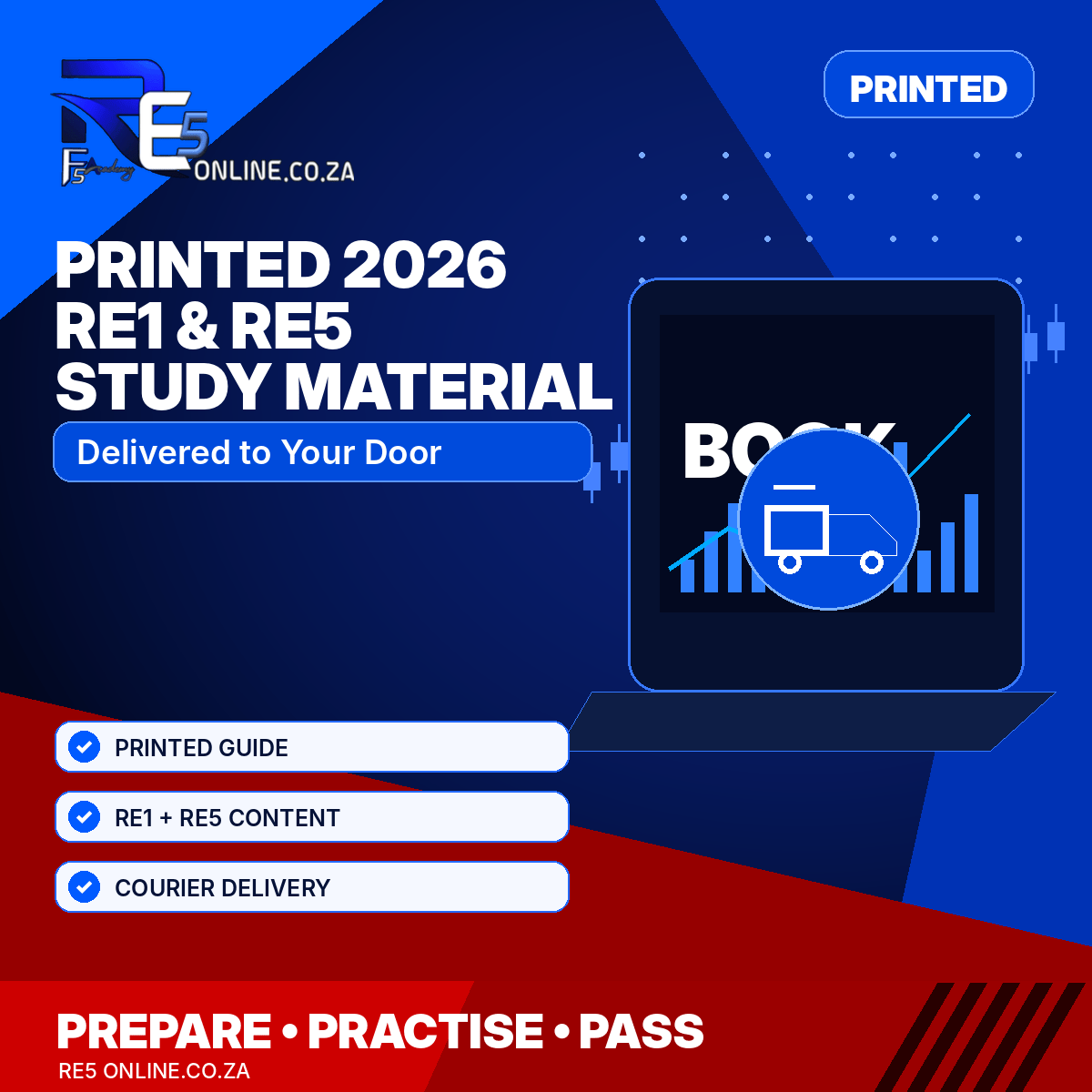 Printed 2026 RE5 Study Material | Delivered to Your Door Printed 2026 re1 & re5 study material | delivered to your door