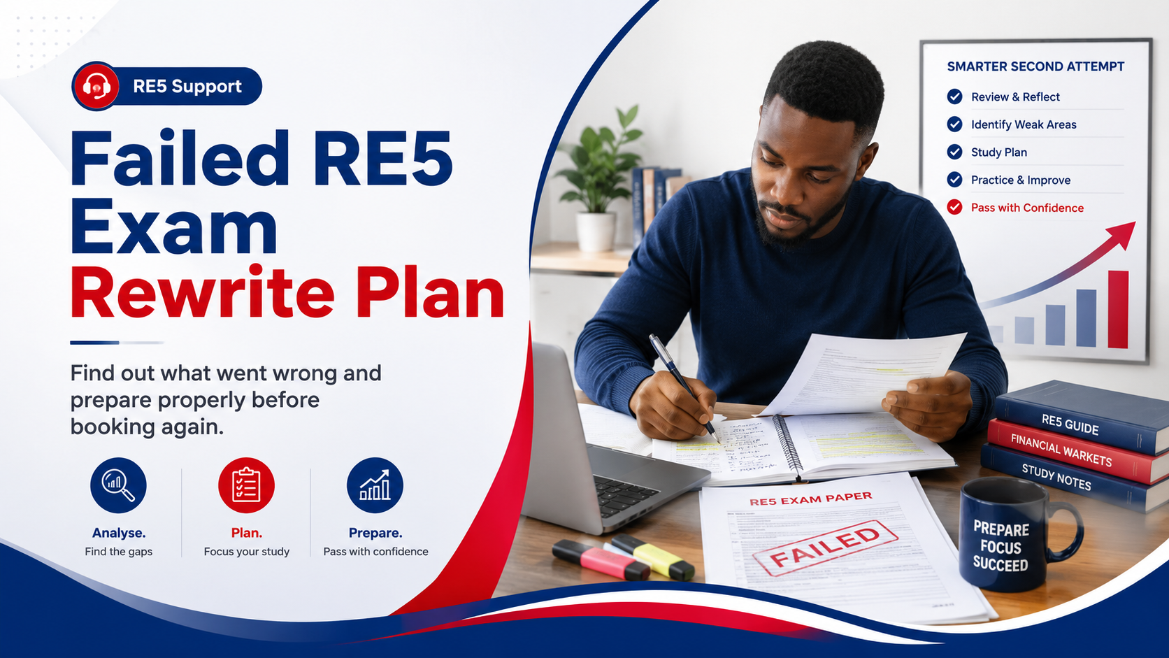 Failed re5 exam rewrite plan